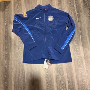 Nike Paralympic jacket wmns Navy Jacket with American Flag Patch